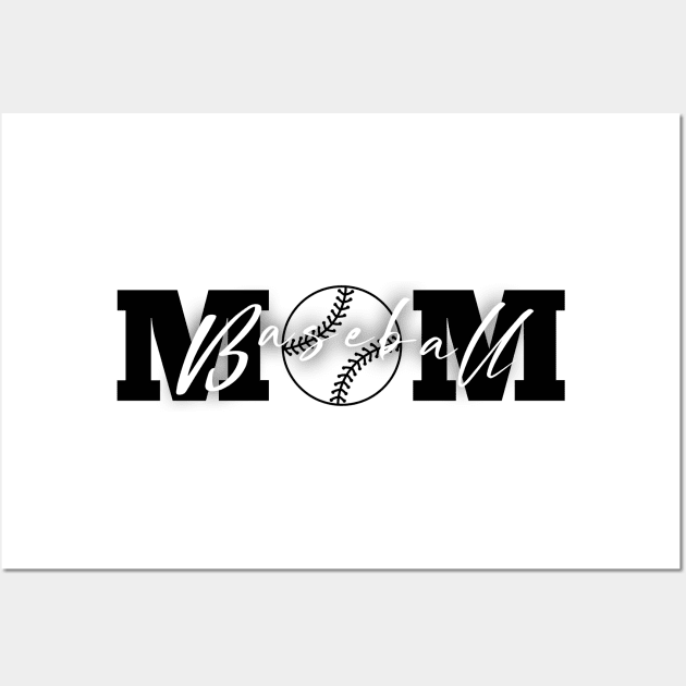 Baseball Mom Wall Art by IdenticalExposure